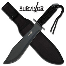 SURVIVOR HK-6784 OUTDOOR FIXED BLADE KNIFE 15" OVERALL